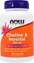Ora Foods Now Foods, (3 Pack) Choline & Inositol, 500 mg, 100 capsule
