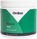 Ombre Rise Prebiotic Powder Fiber Supplemento, Supporta Regolarità Digestiva e Benessere Complessivo, Solubile in acqua, Rapido assorbente, & Gentle su Stomach, Tavolo Shelf, 8.5-Ounce Tub, 30 Serve