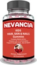 Capelli, Pelle & Nails Gummies Contiene biotina, B Vitamine, Vitamina C, Zinco, 60 Gummie Deliziose, Aiutare Rinforzare le Unghie, Crescere capelli più sani, dare ai bambini pelle un naturale