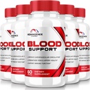 (5 Pack) Emagenix Capsule, Hemagenix Advanced Blood Support Formula, Tutti Integratore Naturale per Mantenere livelli sani, Pillole Extra di Forza per il Benessere Complessivo, Recensioni ufficiali (300 Capsule)
