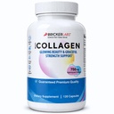Bricker Labs Collagen per uomini e donne - Tipo I, III Integratore di collagene idrolizzato 750mg, 1 Collage Capsule Daily - 120 Serve