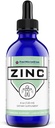 FWS Liquid Zinc Supplemento per Uomo Donne Bambini, Biologico Non OGM Vegan, Ionic Zinc Sulfate Drops, Immune System Boost Healthy Skin Support Totale Benessere, 60 giorni Fornitura, 4 oz