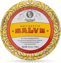 Rawleigh Antiseptic Salve Iconic Yellow Big Tin: 4.5 oz, Naturale, Multi-Purpose Ointment Soothes Skin Cuts, Bruises, Irritazioni, con Turpentine, Phenol, Cottonseed Oil, Original Formula - Confezione da 1