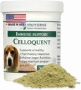 Vitality Science Celloquent for Dogs | Supporto Immune potenziato | Mantiene il corretto pH Gut | Boosts Organ Function | Aids Detoxification & Healthy Inflammatory Response | 100% sicuro e naturale (220g)