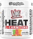 Termogenico potenziato della polvere di L-carnitina di calore | 1500 mg L-carnitina | Formula di assorbimento massimo | Ottimo gusto per gli uomini e le donne | 30 Servings (30 Serving, orso gommoso)