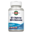 KAL 100% Vegetariano MSM & Glucosamine - Supporto Comunico Sano - Vegan Glucosamina e Integratore MSM - Made Without Shellfish - Lab verificato - 60 giorni di garanzia - 60 porzioni, 60 compresse