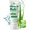 Miracolo di Aloe Miracle Rub Dolore Crema 8 oz, Rilievo rapido ed efficace per Artrite, Muscolo e Dolore Congiunto - Formula di UltraAloe di Forza Massima, Analgesico Topico