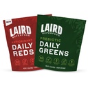 Laird Superfood Reds & Greens Bundle, Prebiotic Daily Greens e Antioxident Daily Reds Powder, 14.8oz