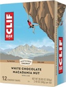 CLIF BAR - Cioccolato bianco Macadamia Nut Flavor - Realizzato con avena biologica - Non OGM - Basato su piante - Energy Bars - 2.4 oz. (12 Pack)