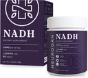 Compresse Neurogan NADH - 20mg Per Serving, 60 Ct - Energia cellulare, Invecchiamento sano, Cognitivo, Integratori di salute del cuore - Nicotinamide Adenina Dinucleotide Hydride Ridotto NAD Supplemento