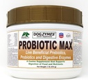 Dogzymes Probiotic Max -10 miliardi di CFU's Probiotics, Prebiotics, Enzimi Digestivi - Allevia Diarrea, Upset Stomach, Constipazione, Gas, Allergia, Immunità & Salute complessiva (1 libbra)