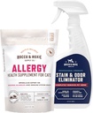 Rocco & Roxie Cat Allergy Integratori & Stain & Odor Eliminator Bundle