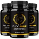 rize labs - EndoPump Capsules Support Supplement, Formula avanzata per le prestazioni maschili, Fornisce pompa di energia e resistenza extra (180 capsule)