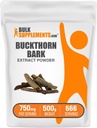 BulkSupplements.com Polvere dell'estratto della corteccia del secchione - Polvere della corteccia del secchione, supplemento di erbe - Vegan & Gluten Free, 750mg per porzione, 500g (1.1 lbs) (pacchetto di 1)