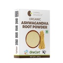 CARMEL ORGANICS Organic Ashwagandha Root Powder (8 Oz o 227g/0.5 Lbs) Certificato USDA. Laboratorio testato, Non OGM & Gluten Free | Withania Somnifera da India