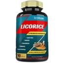 Estratto di liquirizia Capsule con Turmerico, Ginger, Fenugreek, Haritaki, Pepe Nero - Funzione di digestione di supporto - 90 Caps, 3 Mesi di alimentazione