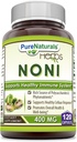 Pure Naturals Noni - 400mg capsule - 120 capsule