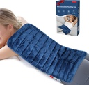 Pad riscaldante microwavable extra grande per il sollievo del dolore posteriore, 12"x23" 3.7 LB Pad di calore umido per la spalla del collo, gomme, terapia fisica Mamme Giorno Regali per dolori, giunti