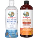 Multimineral notturno di MaryRuth (Coconut, 32oz) & Multivitamin Liquid + Hair Growth (Peach Mango, 30oz) | Clean Label Project Verified® | Bedtime Routine & Beauty | Sugar-Free, Vegan, Gluten-Free