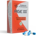 Età III - Natural Prostate Health Formula - Serenoa Repens, Pygeum Africanum, Cucurbita Pepo Blend per BPH Relief - Ingrandita Prostate