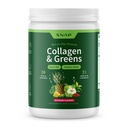 Snap Integra Super Greens Polvere con Peptidi di collagene, 26 Frutta e Verdura, Grass Fed, Verdi giornalieri non OGM per capelli, pelle, Nails & Joint Support, 11.34 oz, (30 Serve, 1 Mese di alimentazione)