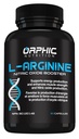 ORPHIC NUTRITION L Arginina Supplemento per gli uomini 1000mg+ - 60 capsule - L Citrullina e Nitric Ossido Supplemento per sostenere la salute del muscolo, Esercizio Endurance, Vasularità, salute del cuore, livelli di energia*