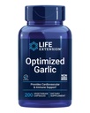Aglio ottimizzato per la vita, capsule standardizzate per la salute del cuore, supporto immunitario, disintossicazione cellulare e funzione di piastrine sano, senza glutine, non OGM, vegetariano, 200 capsule