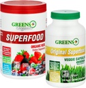 Greens+ Capsule Super Veggie Organic Reds Superfood in Polvere