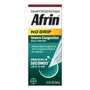 Afrin No Drip Severe 12 ore Nasal Decongestant Pump Mist - 0.5 oncia
