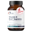 Progetti per la salute D-Evail Supreme - 5000 IU Vitamin D3 Supplemento con VIT K (K1, K2 come MK-4) + GG - Bone, Cardiovascolare + Supporto Immune - Biodisponibilità migliorata (60 Softgels)