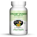 Epicor Power di Maxi Salute: EpiCor con Estratto di Foglia di Oliva - lievito di birra trasformata - 60 capsule vegetariane - Kosher