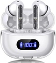 Wireless Earbuds P1 PRO, Auricolari wireless Bluetooth Cuffie con Clear Call Mics Ear Buds, Comodo Fit, IPX7 impermeabile Headset lunga durata della batteria, 30H tempo di riproduzione per l'allenamento sportivo