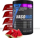 Premio VASOBLITZ che vince il doppio ossido nitrico pre allenamento con NO3T Arginina Nitrato, L-citrullina, Betaina anidra,Lattato di calcio,Caffeina Free per l'endurance muscolare (30 Serving) (Watermelon)