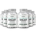 Organics Ocean One-Per-Day Shilajit per gli uomini e le donne - Integratore naturale e potente Shilajit per Age-Defying, Bone Forza, supporto dell'ormone e altro - 6 bottiglie capsule Shilajit