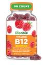 Vitamina vitale B12 Gummies per gli adulti | 1000 mcg | Gran Tasting B12 Vitamine | Non OGM, Vegan B12 | per l'energia e il supporto Metabolismo | 90 Gummies