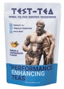 Test-Tea | Testosterone Boosting Herbal Tea per gli uomini | Ginger e Lemongrass Flavor | 20 Pack Bag | con Tongkat Ali, Tribulus Terrestris e Maca Root by Performance Enhancing Teas