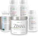 Kit di valore massimo della difesa Premium: questo kit di 5 supplementi e vitamine Premium Include: Zimax, Selenium + Spirulina, Glutathione MT + Zinc, Vitamina D3, e C-Imm.
