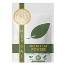 Pride Of India | Natural Neem/Margosa Herb Powder 8 oz (227 gm) | Nutrient-Rich Superfood | Aggiungilo a Smoothies, Succhi & Dips | Bitter, Earthy & Astringent Taste | 100% Natural Vegan, Gluten-Free