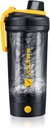 VOLTRX Shaker Bottiglia, Gallium USB C Miscelatore elettrico ricaricabile della proteina Shake, Tazze di Shaker per le Shakes proteiche e la sostituzione del meal Shakes, BPA Free, Made con Tritan, 24oz