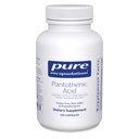 Pure Encapsulations acido pantotenico | Supplemento anallergico supporta la produzione di energia cellulare, la salute surrenale e cardiovascolare | 120 capsule