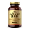 Olio d'Aglio Solgar Perles, 250 Softgels - Supporto cardiovascolare naturale - Concentrato di olio di aglio, Odor ridotto - Senza glutine, Latticini - 250 Serve