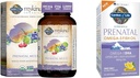 Giardino della vita Multivitamina Prenatale femminile con vitamina D3, B6, B12, C & Iron & Prenatal DHA Omega 3 Fish Oil - Prenatale naturale Minami, 60 Softgels