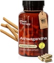La terapia delle piante Ashwagandha capsule prodotte negli Stati Uniti 4 mesi di fornitura promuove il rilassamento e l'equilibrio emotivo supplementi per le donne e gli uomini 120 capsula vegetariana