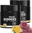 Gummie Shilajit del grado dell'oro dell'Himalaya con il miele di Manuka per gli uomini e le donne | Gummie dell'olio dell'arancia del sangue | 85+ minerali del vassoio e acido Fulvico per il fuoco e l'energia Gummies sano -30 Conte (2)