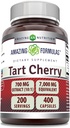 Estratto di ciliegie 700 Mg (10:1) Per il consumo di capsule Supplemento | Equivalente a 7000 Mg | Non-GMO | Gluten Free | Made in USA (400 Count, 1 Pack)