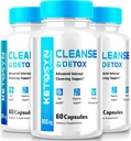(3 Pack) Ketosyn Cleanse & Detox Capsules, Ketosyn Pills for Advanced Weight Loss, Maximum Strength Keto Blend Support Supplement, Keto Syn Internal Cleansing Pastillas Recensioni (180 Capsules)