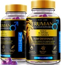 rize labs (2 Pack) Truman Gummies, Truman per gli uomini, Truman Performance Supplement Recensioni, Truman Gummy, TrumanMale Support, Tru Man All-Natural Supplement, Gomitas (120 Gummies)