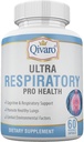Ultra Respiratory Pro Health – Aiuta a mantenere la salute globale polmonare e respiratorio – Infuso con Butterbur e Feverfew Extract - 60 capsule