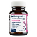 Metagenics HerWellness Estrovera - All-Natural, ormone-Free Perimenopause & Menopause Support - per Flash Caldi, Menopausa Rilievo, Maglioni Notturni - Senza Glutine - Vegetariano - Non OGM - 30 compresse