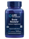 Integratore di calcio del ristore di vita, Vitamina D3, Magnesio, Borone, zinco, Manganese, Silicio, aiuta a mantenere la densità sana di ossa, senza glutine, non OGM, 120 capsule